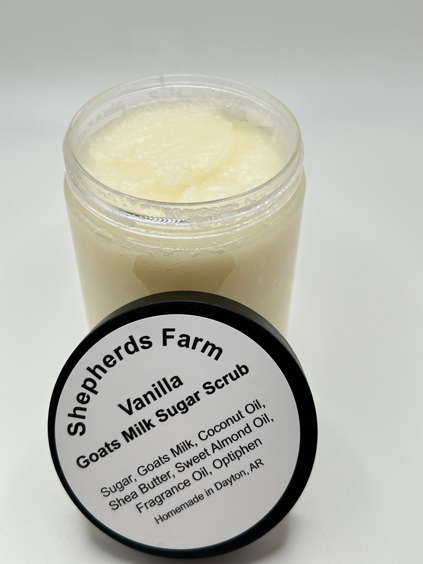 Vanilla Goats Milk Sugar Scrub