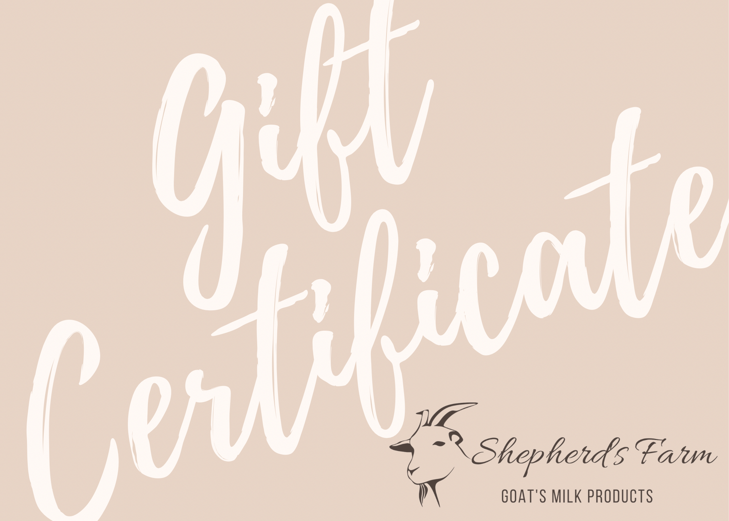 Gift Certificate