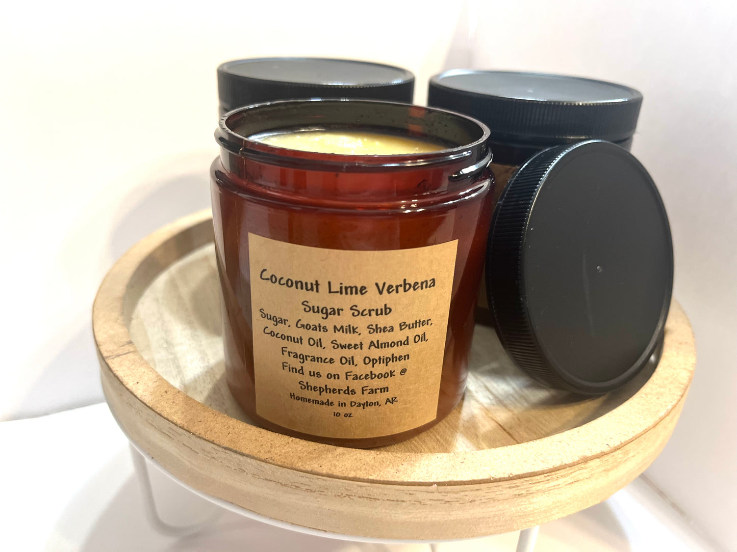 Coconut Lime Verbena Sugar Scrub