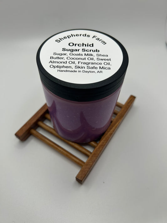 Orchid Goat Milk Sugar Scrub