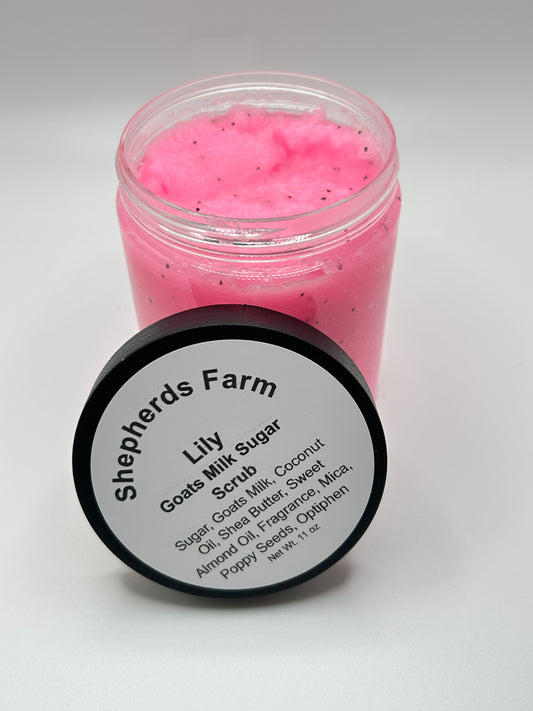 Lily Goats Milk Sugar Scrub