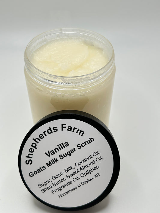 Vanilla Goats Milk Sugar Scrub